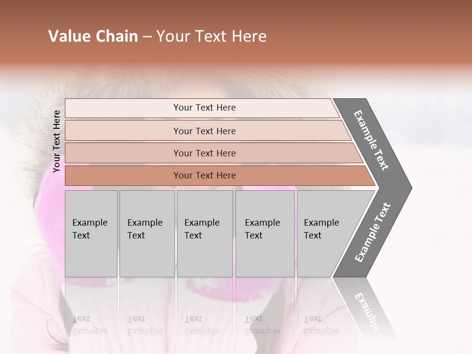 Brunette Outdoor Game PowerPoint Template