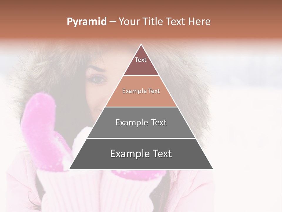 Brunette Outdoor Game PowerPoint Template