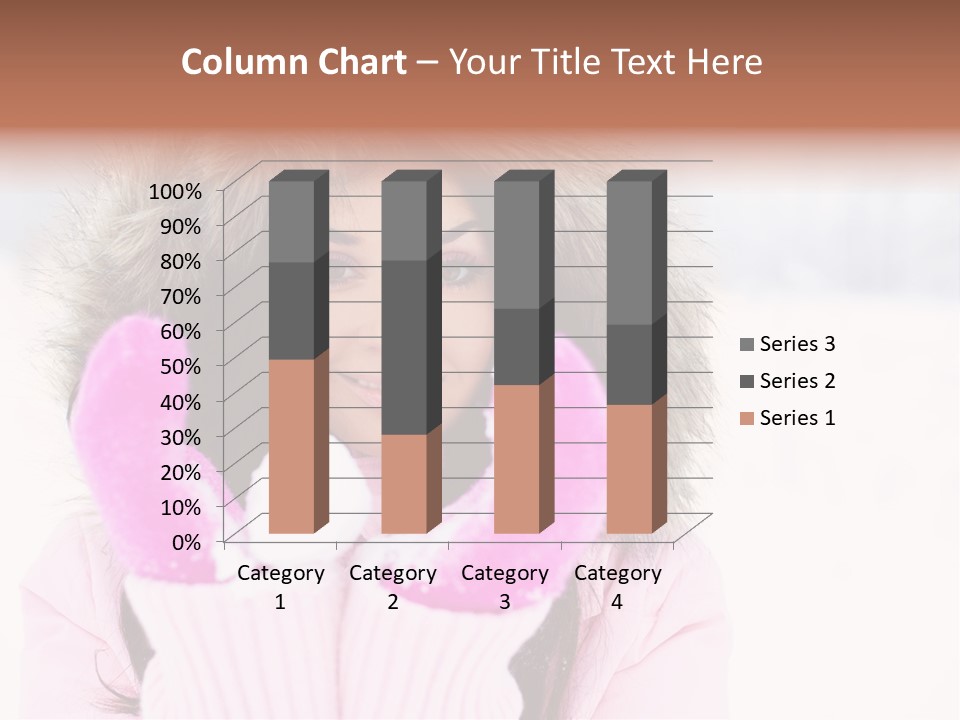 Brunette Outdoor Game PowerPoint Template