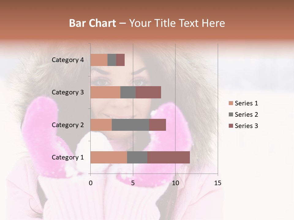 Brunette Outdoor Game PowerPoint Template