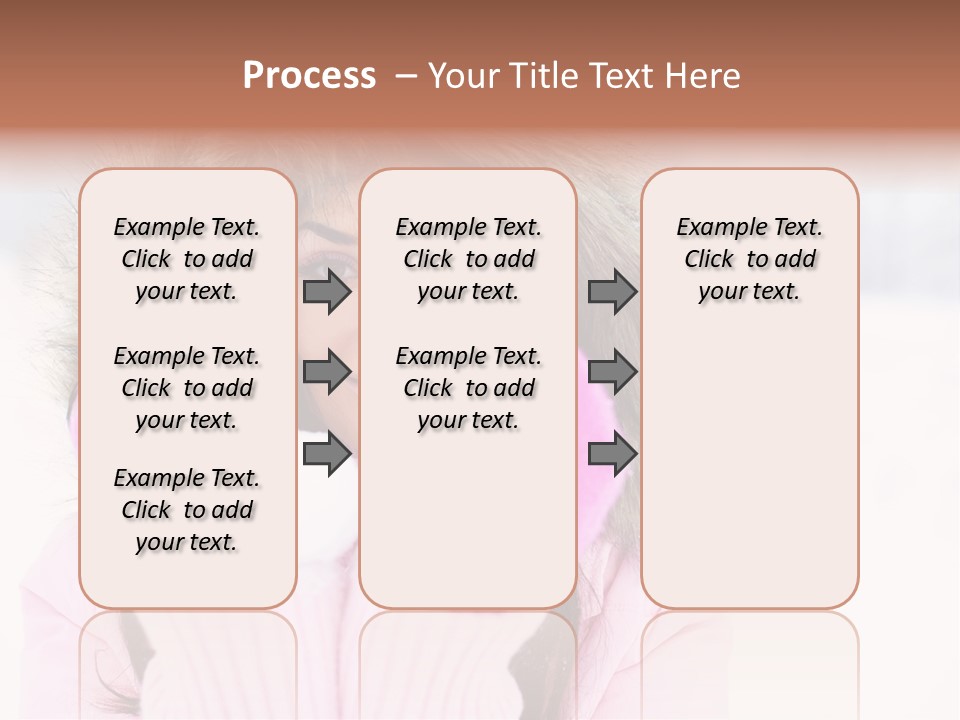 Brunette Outdoor Game PowerPoint Template