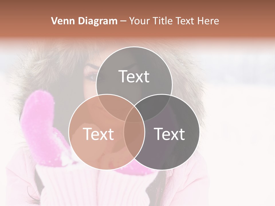 Brunette Outdoor Game PowerPoint Template