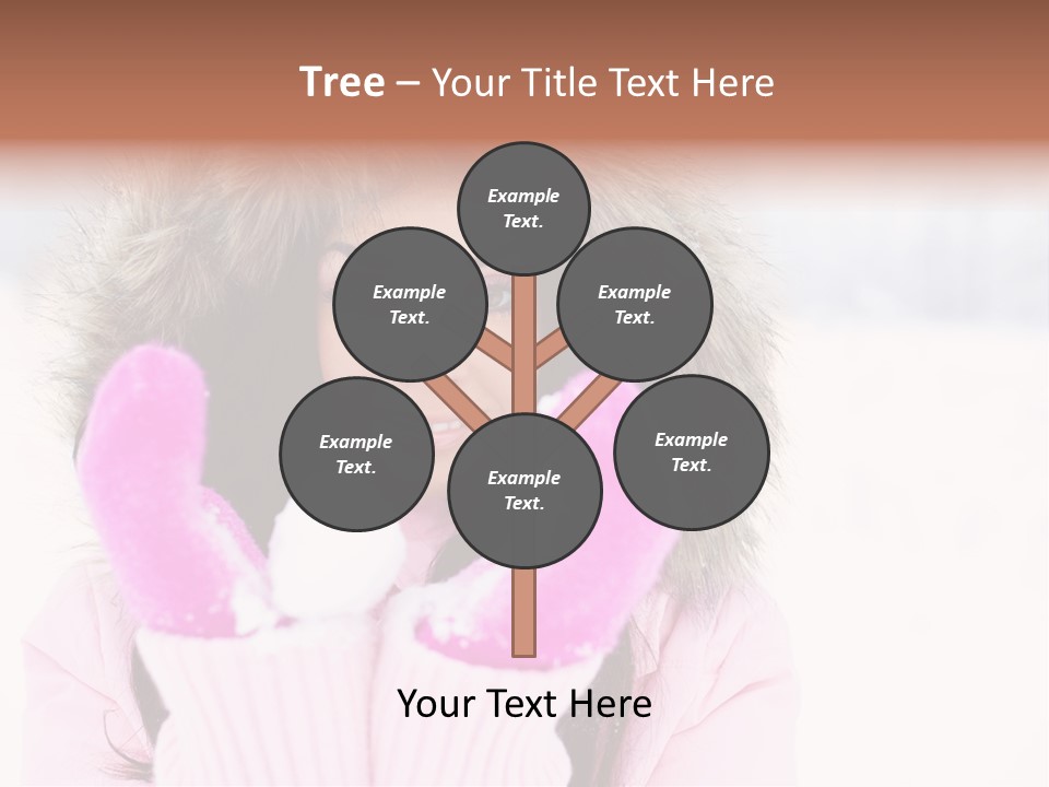 Brunette Outdoor Game PowerPoint Template