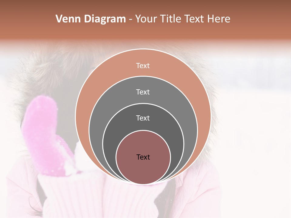 Brunette Outdoor Game PowerPoint Template