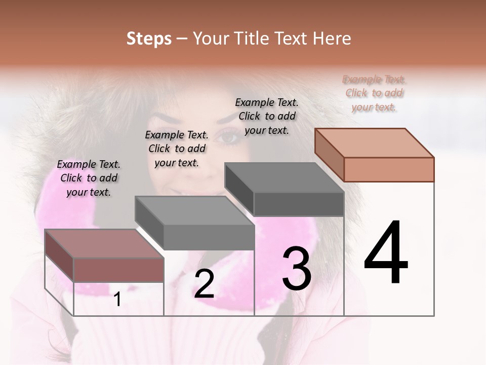 Brunette Outdoor Game PowerPoint Template