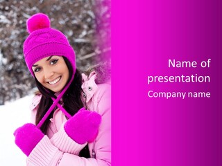 Emotion Youth Caucasian PowerPoint Template