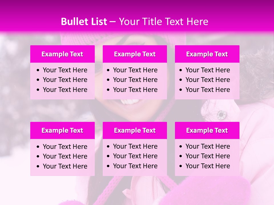 Emotion Youth Caucasian PowerPoint Template