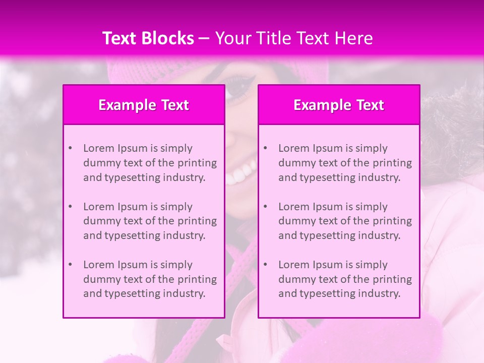 Emotion Youth Caucasian PowerPoint Template