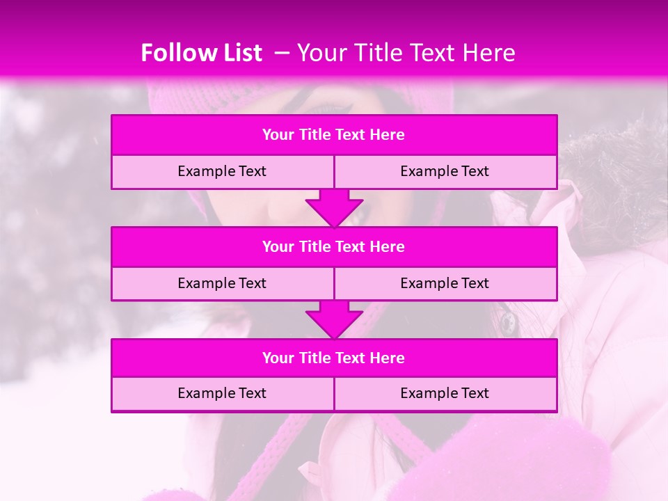 Emotion Youth Caucasian PowerPoint Template