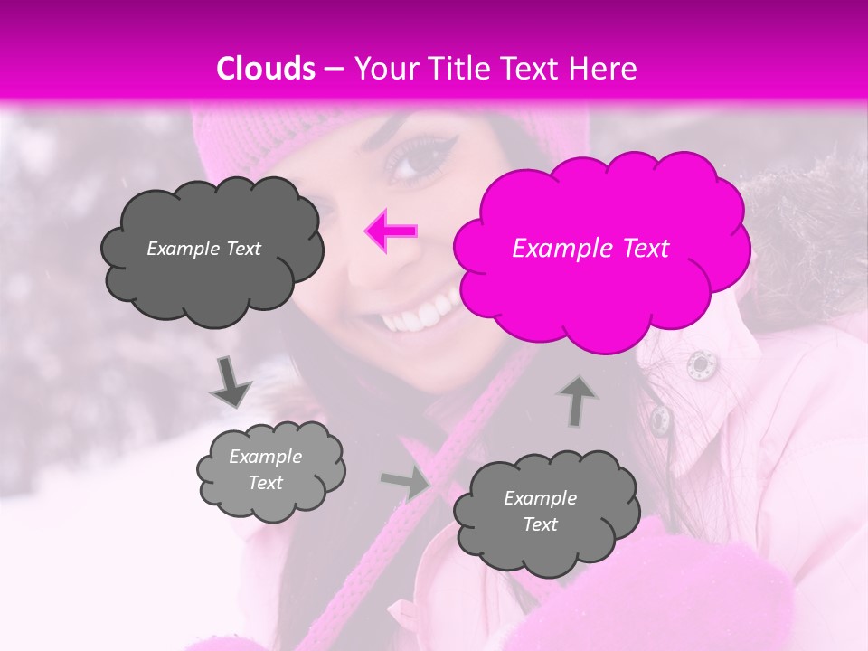 Emotion Youth Caucasian PowerPoint Template