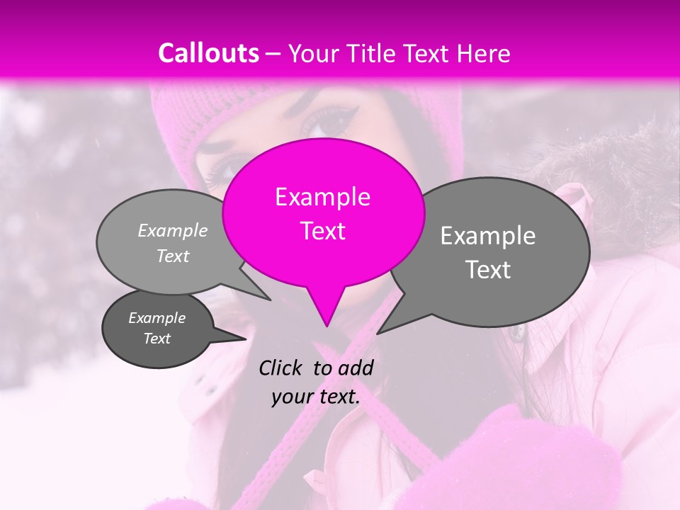 Emotion Youth Caucasian PowerPoint Template