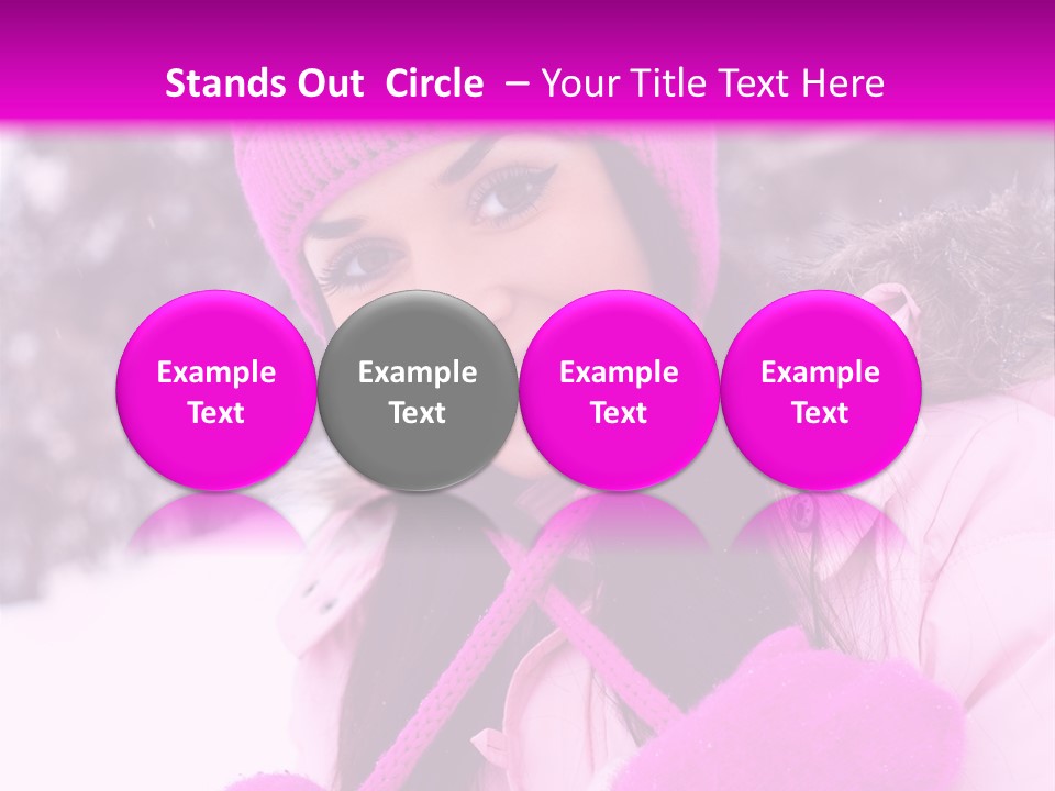 Emotion Youth Caucasian PowerPoint Template