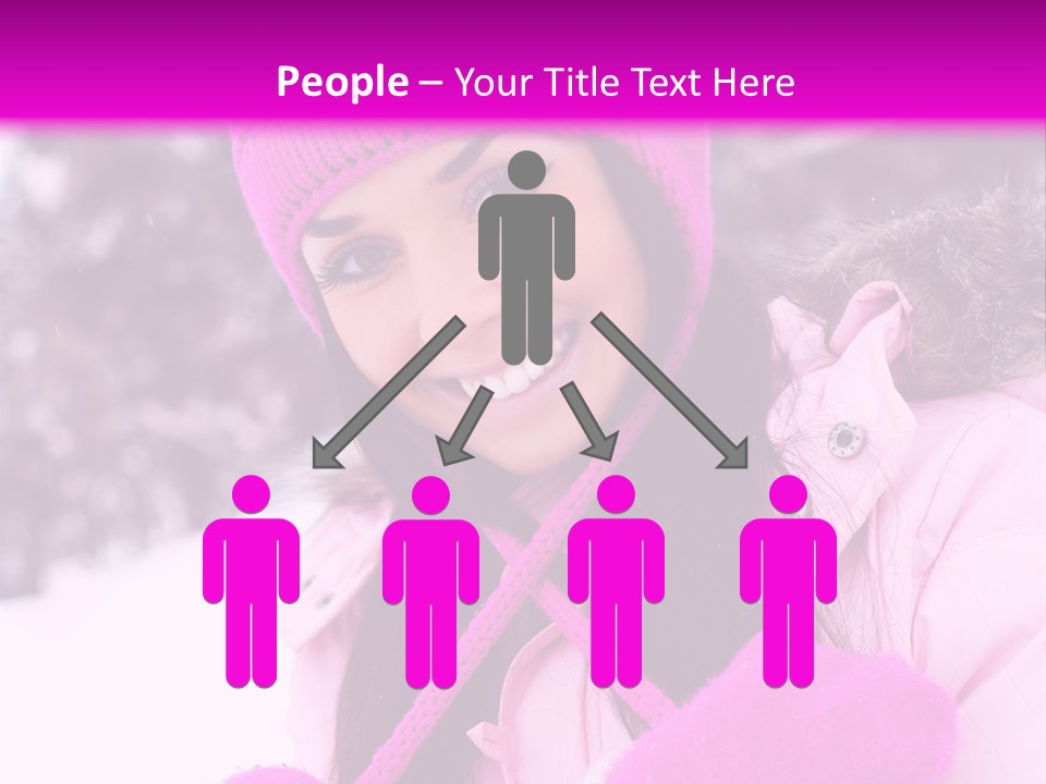 Emotion Youth Caucasian PowerPoint Template