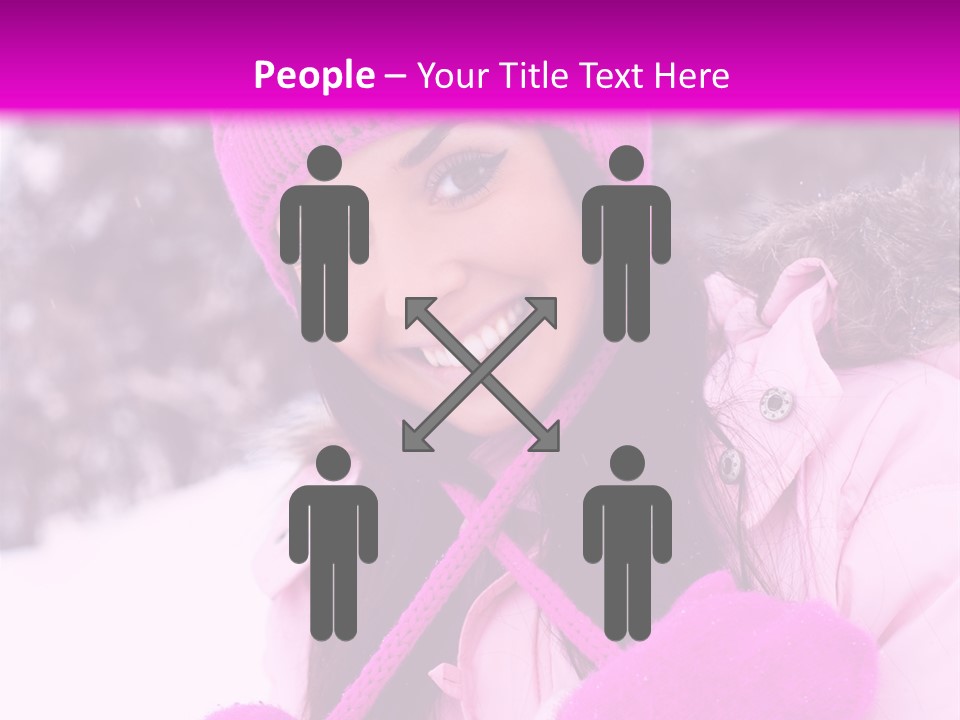 Emotion Youth Caucasian PowerPoint Template