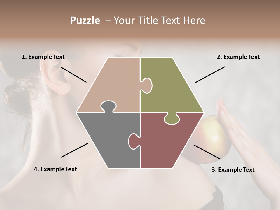 Portrait Person Female PowerPoint Template