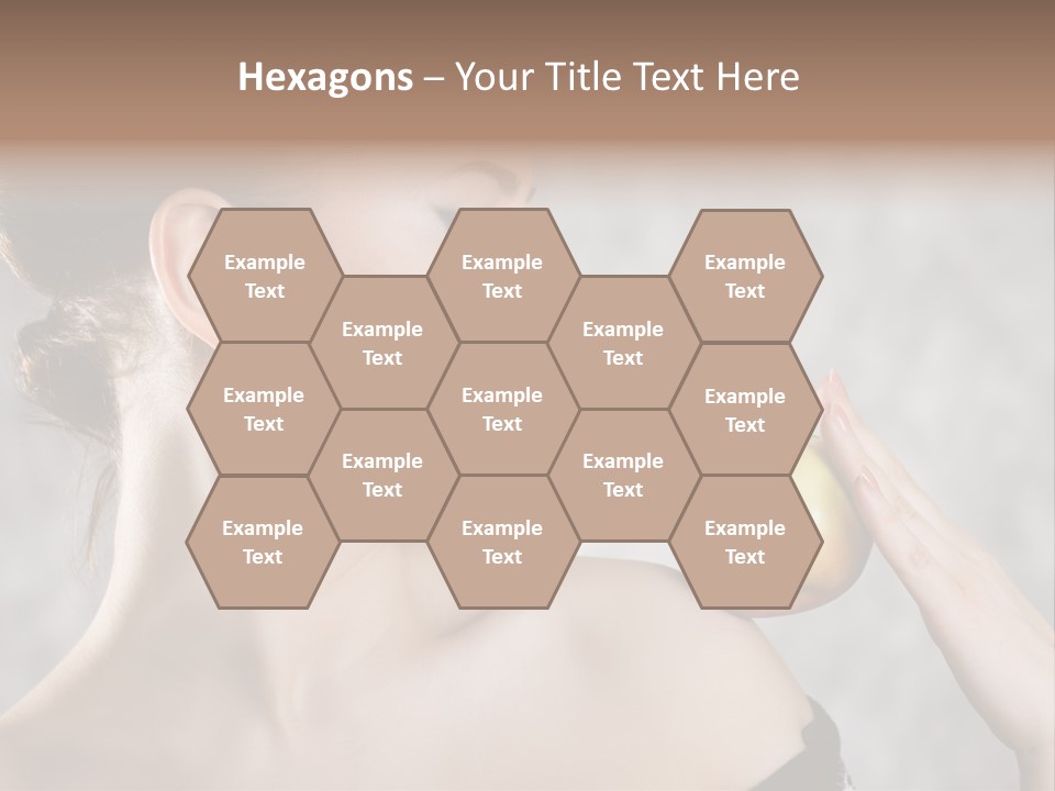 Portrait Person Female PowerPoint Template