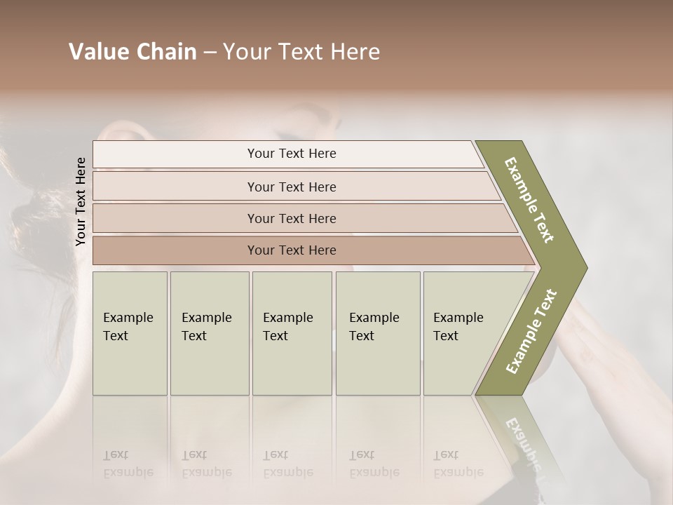 Portrait Person Female PowerPoint Template