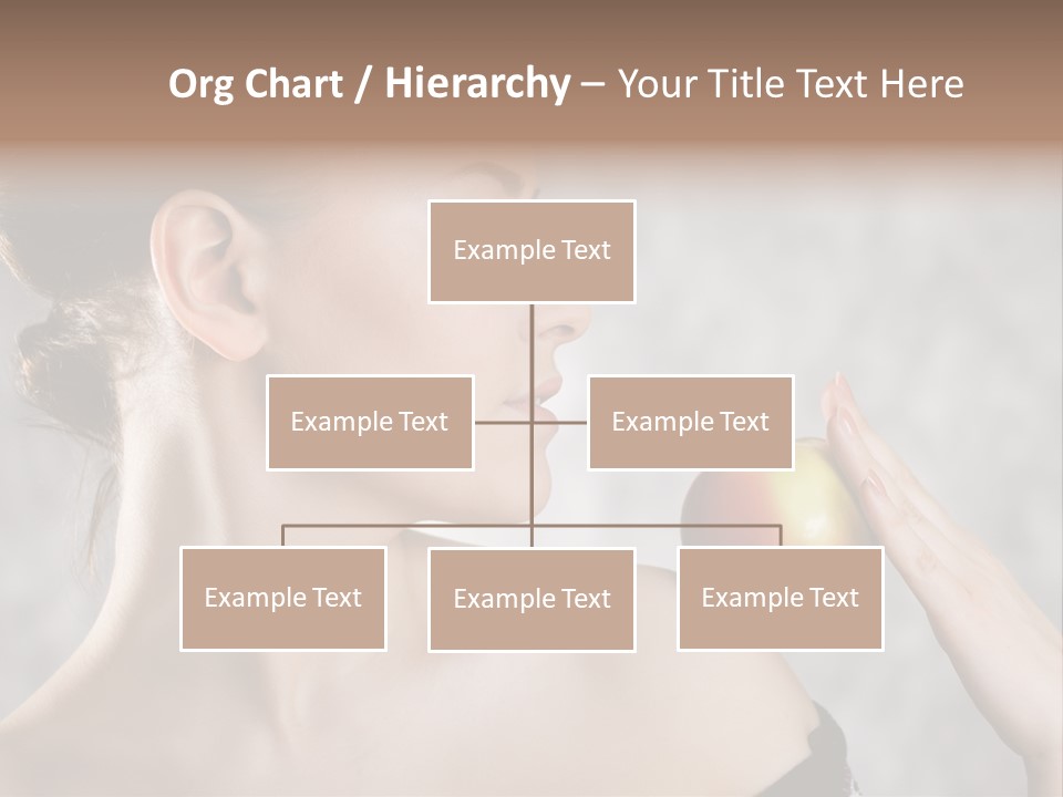 Portrait Person Female PowerPoint Template