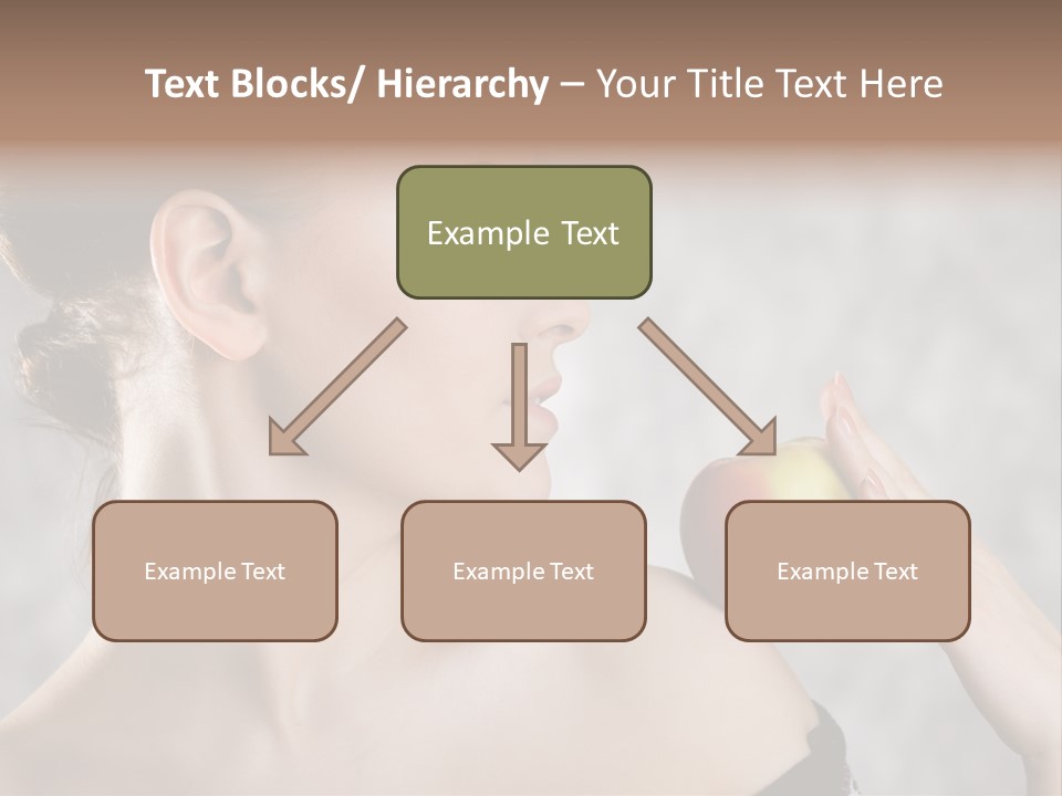 Portrait Person Female PowerPoint Template
