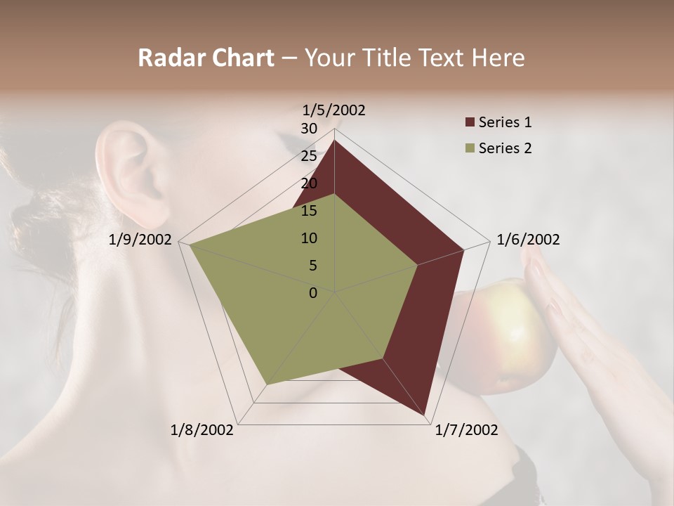 Portrait Person Female PowerPoint Template
