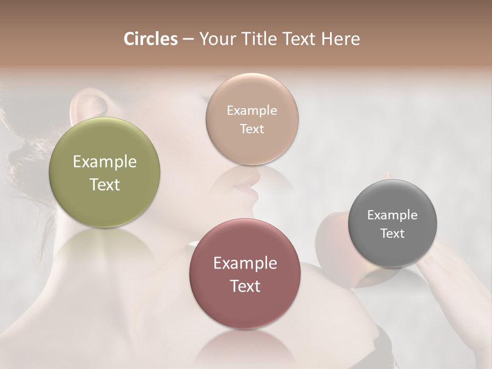 Portrait Person Female PowerPoint Template