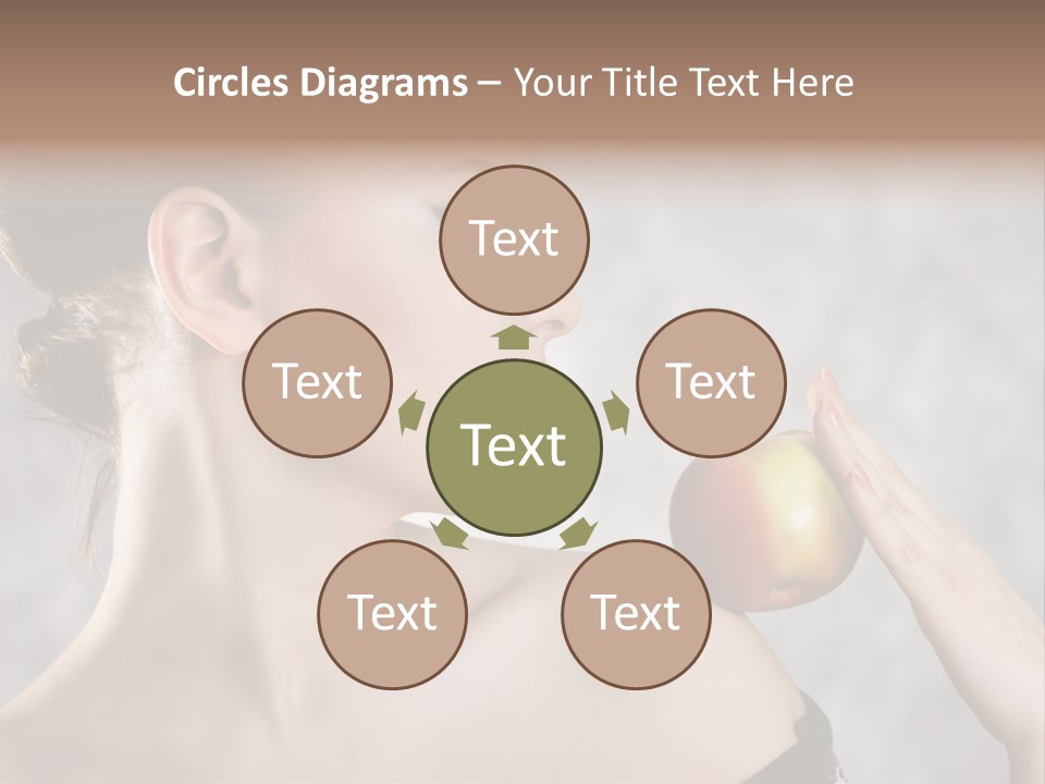 Portrait Person Female PowerPoint Template