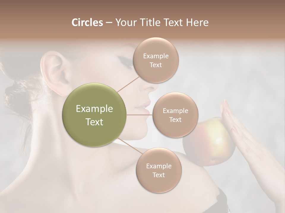 Portrait Person Female PowerPoint Template