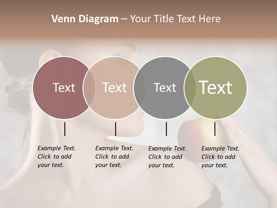 Portrait Person Female PowerPoint Template