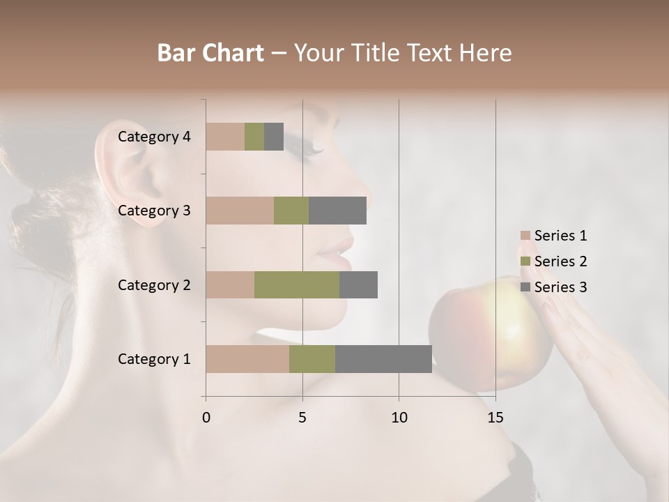 Portrait Person Female PowerPoint Template
