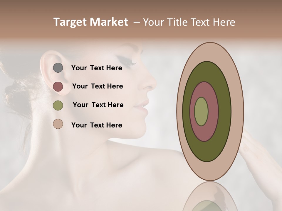 Portrait Person Female PowerPoint Template