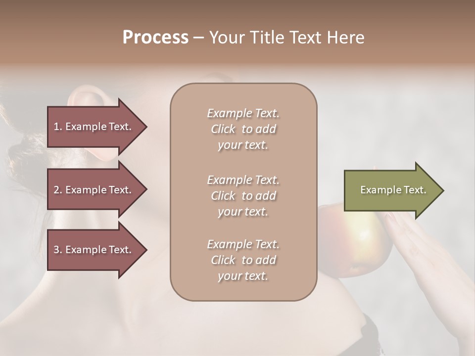 Portrait Person Female PowerPoint Template