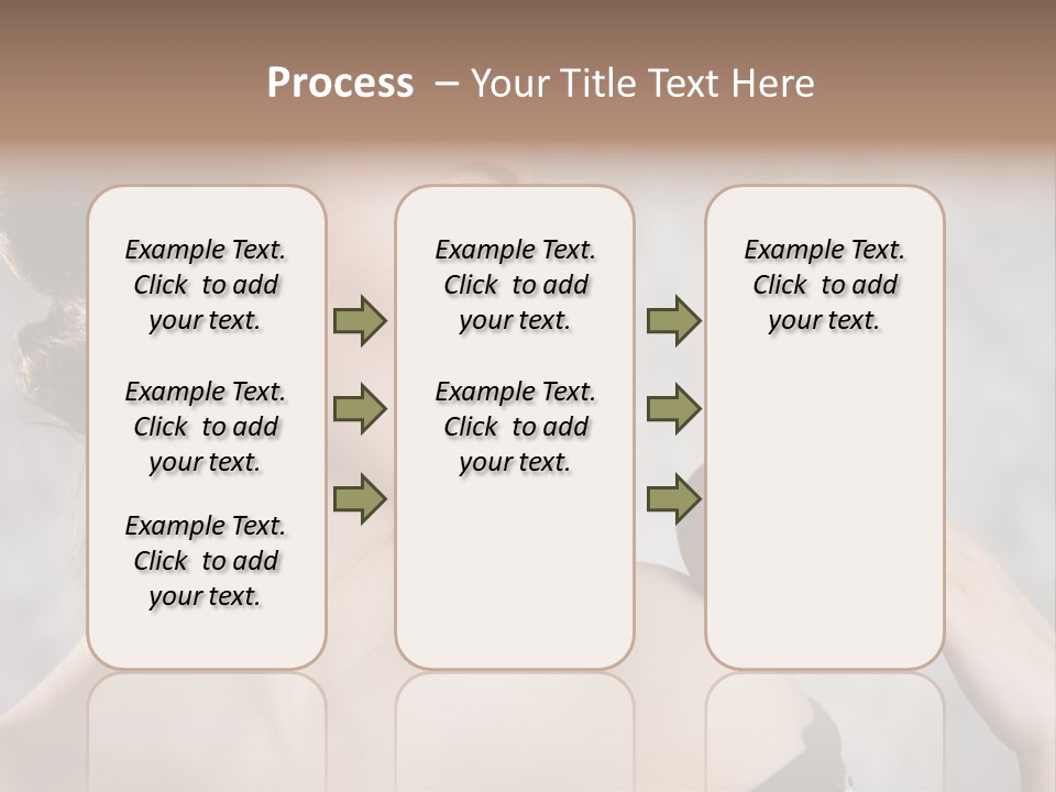 Portrait Person Female PowerPoint Template