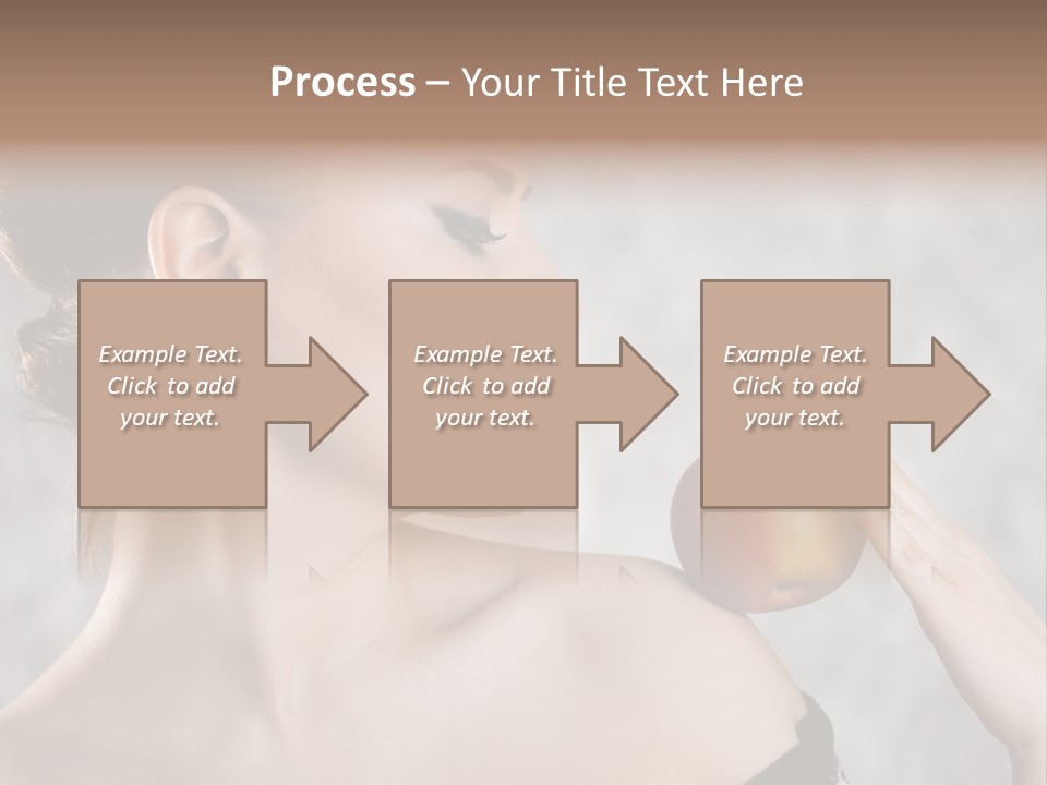 Portrait Person Female PowerPoint Template