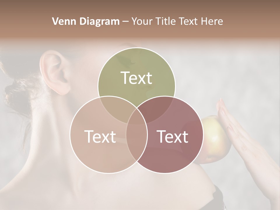 Portrait Person Female PowerPoint Template