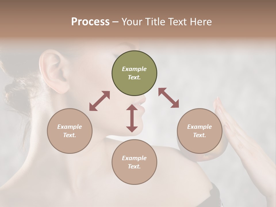 Portrait Person Female PowerPoint Template