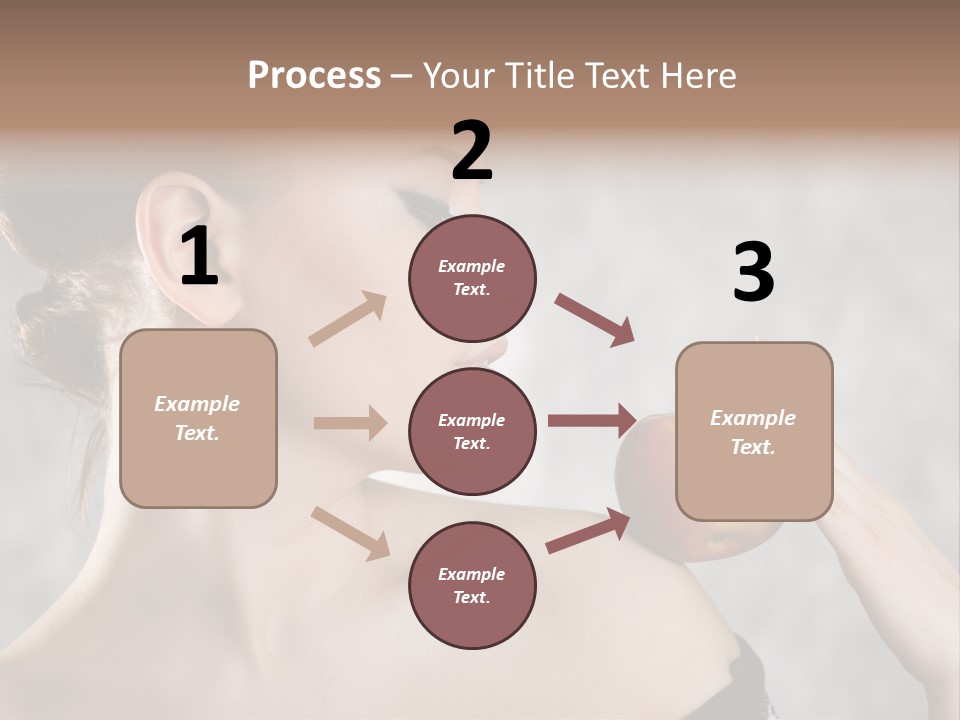 Portrait Person Female PowerPoint Template