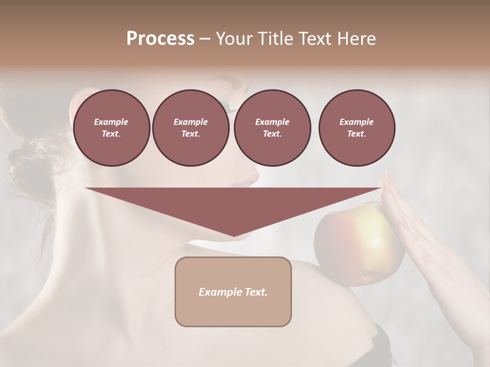 Portrait Person Female PowerPoint Template