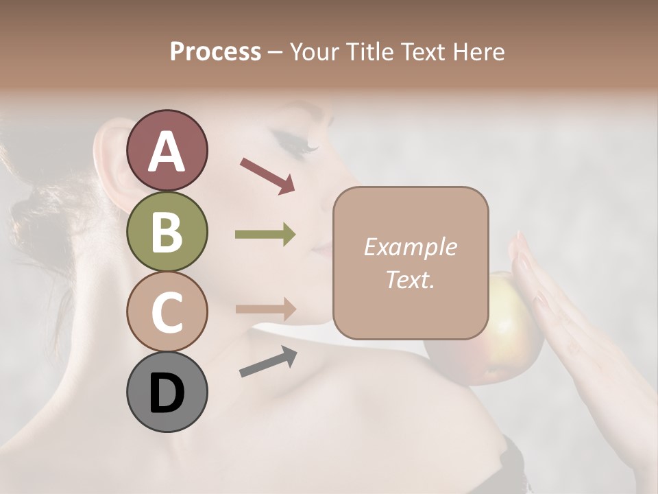 Portrait Person Female PowerPoint Template