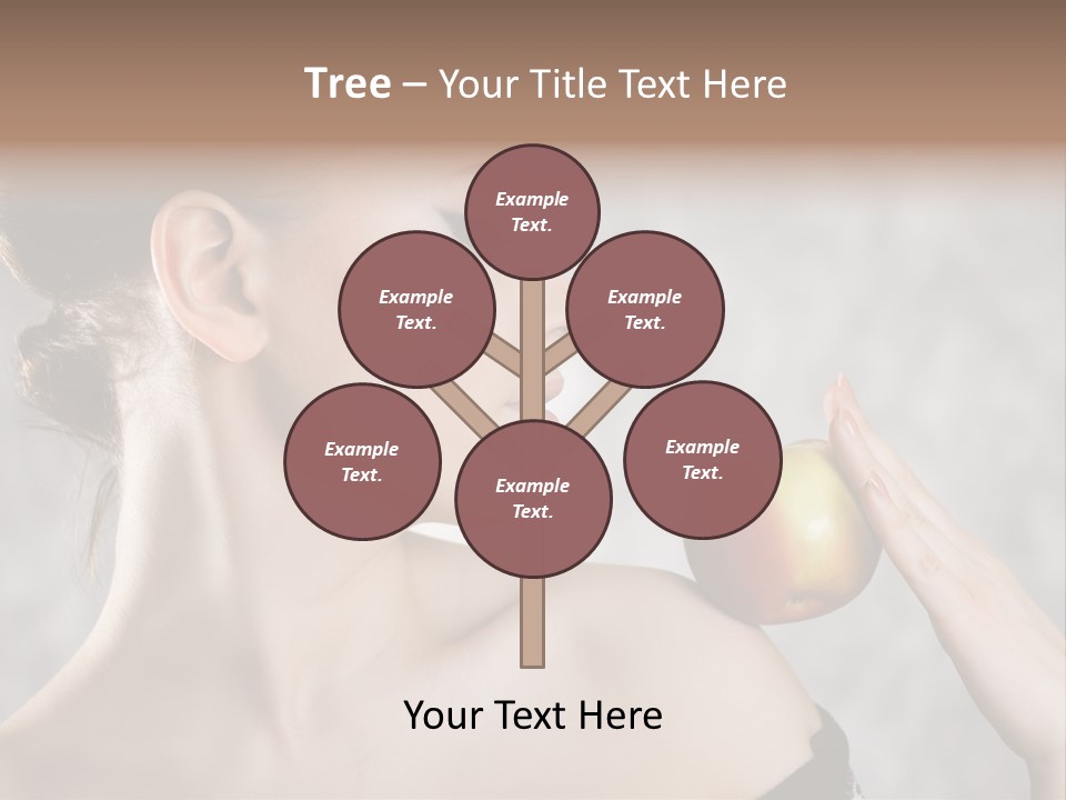 Portrait Person Female PowerPoint Template