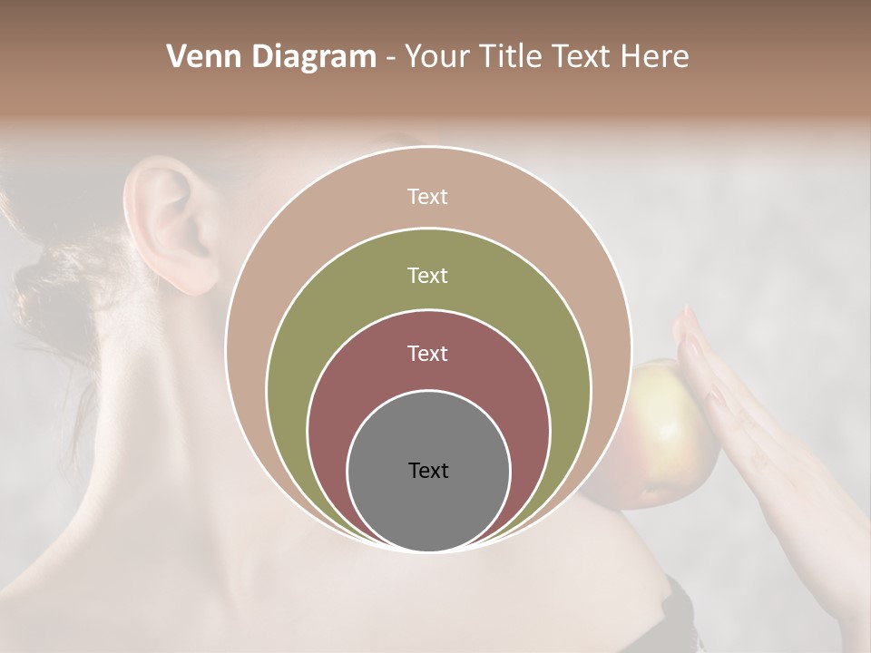 Portrait Person Female PowerPoint Template