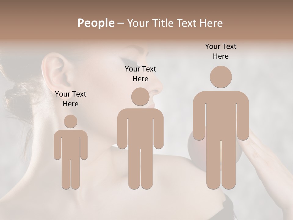 Portrait Person Female PowerPoint Template