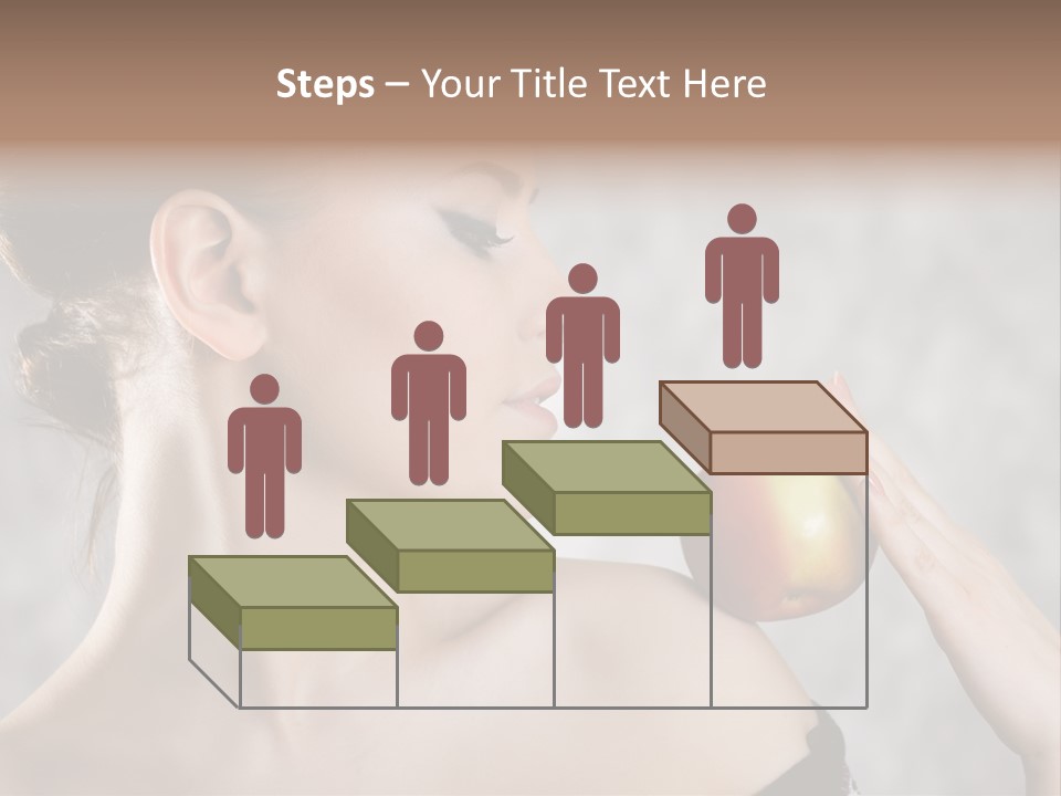 Portrait Person Female PowerPoint Template