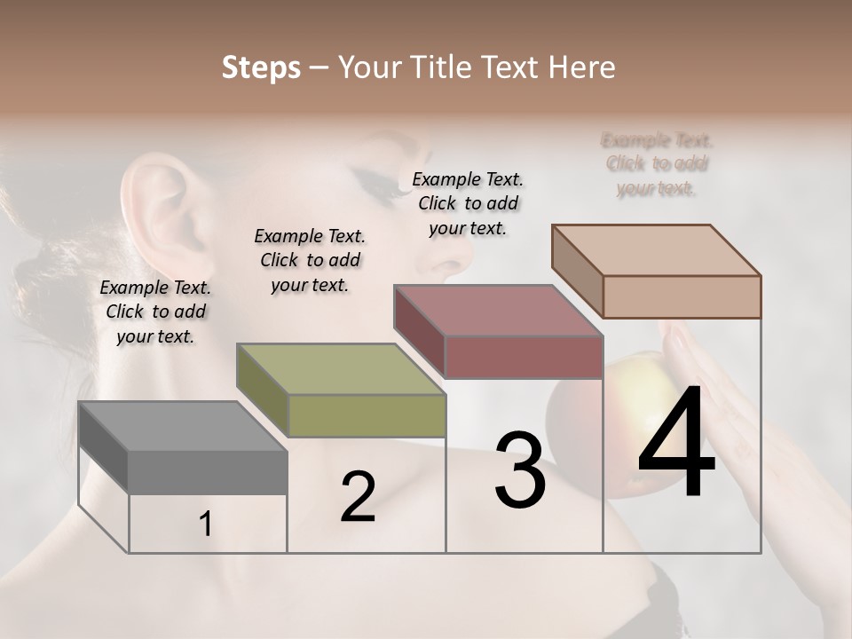 Portrait Person Female PowerPoint Template