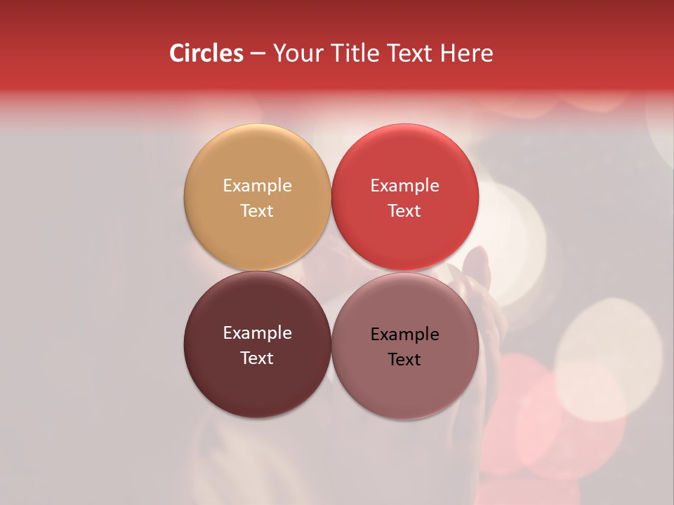 Addict Haircut Dark PowerPoint Template