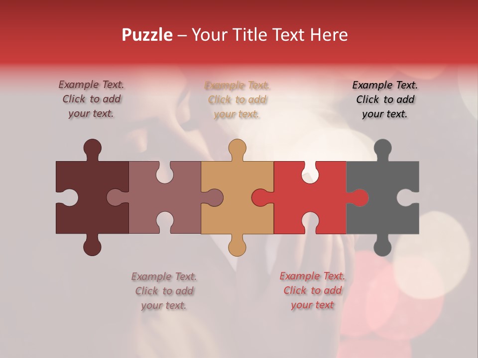 Addict Haircut Dark PowerPoint Template