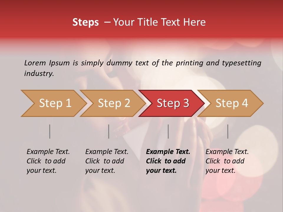 Addict Haircut Dark PowerPoint Template