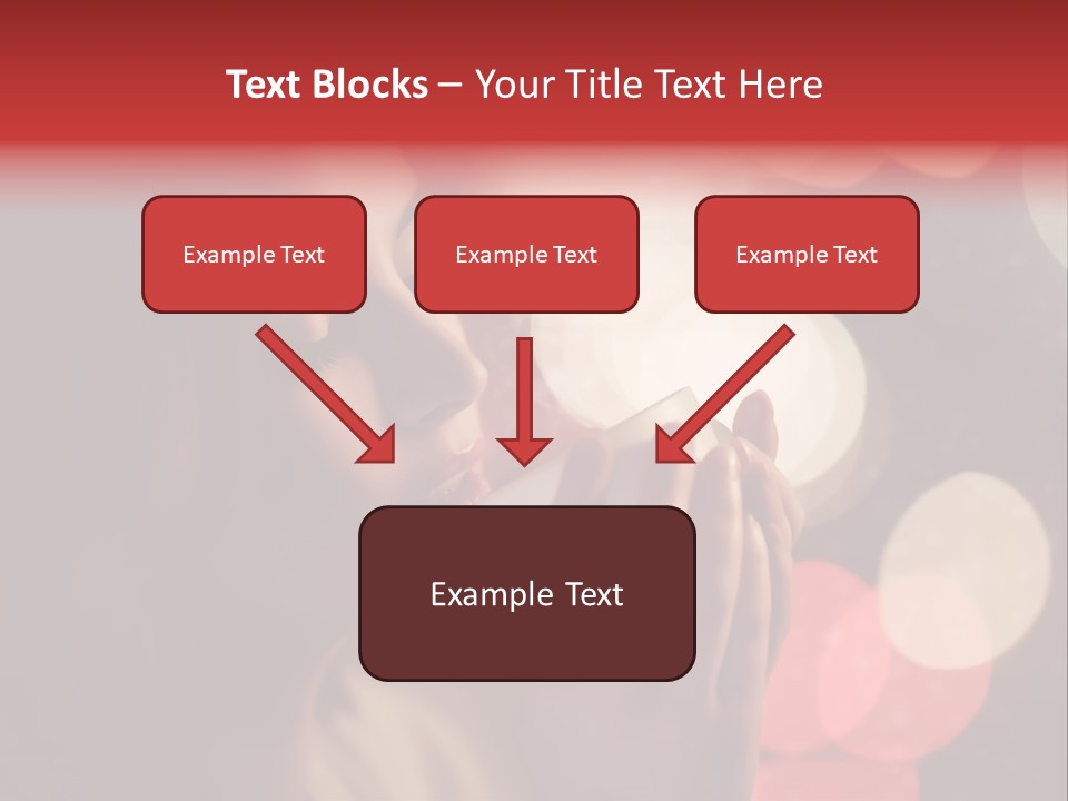 Addict Haircut Dark PowerPoint Template