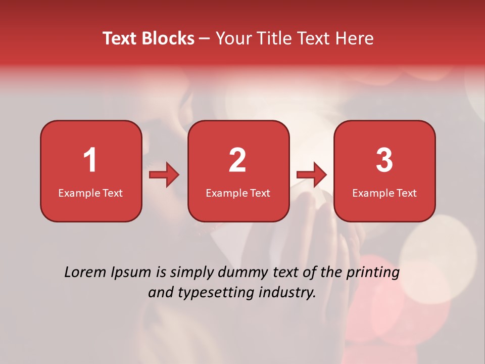 Addict Haircut Dark PowerPoint Template