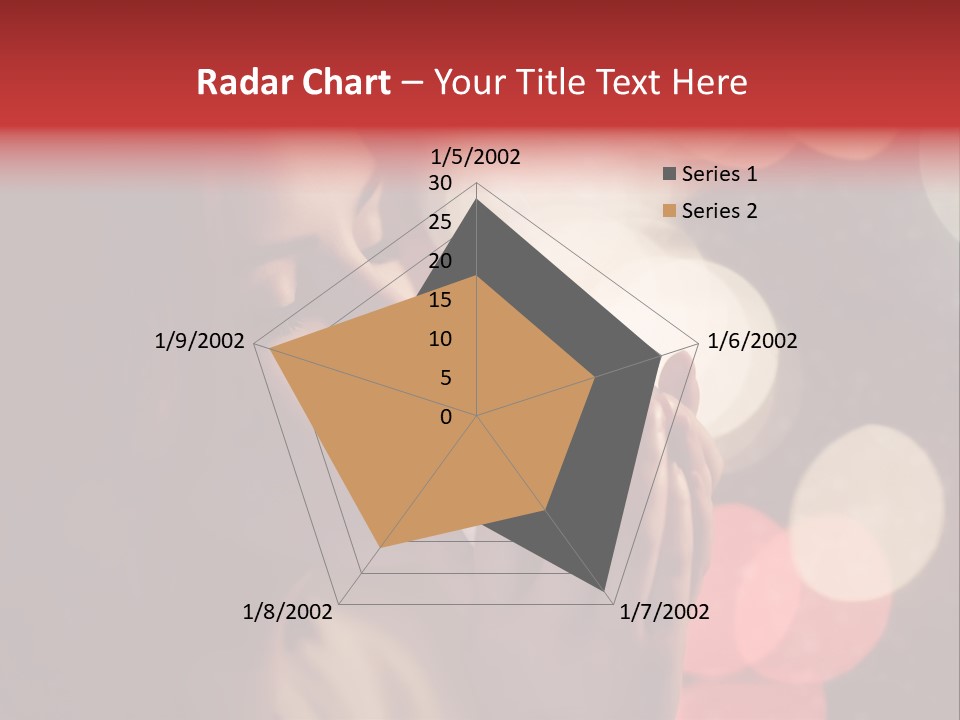 Addict Haircut Dark PowerPoint Template