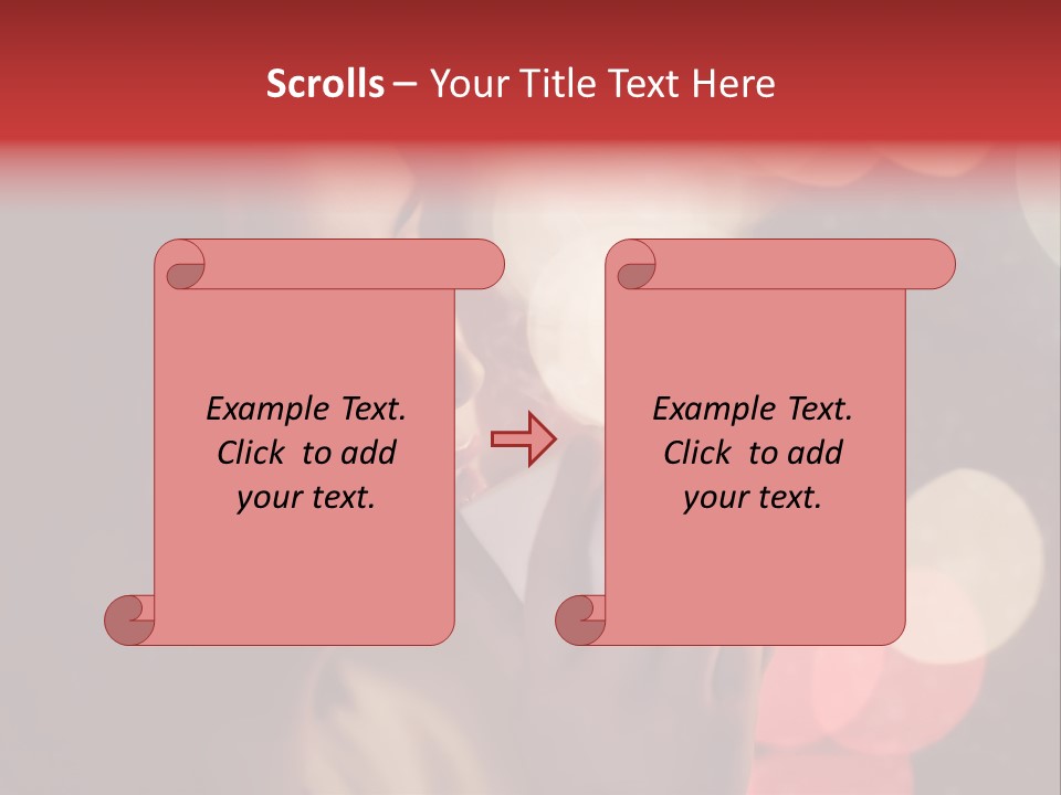 Addict Haircut Dark PowerPoint Template